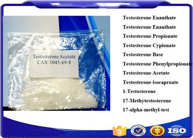 Raw Steroid Powder Testosterone Acetate 1045-69-8 Hormone For Muscle Building