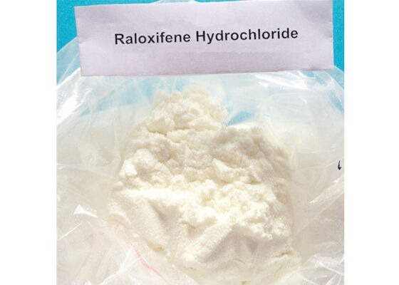 Хлоргидрат Raloxifene стероидов эстрогена CAS 82640-04-8 анти- для рака молочной железы